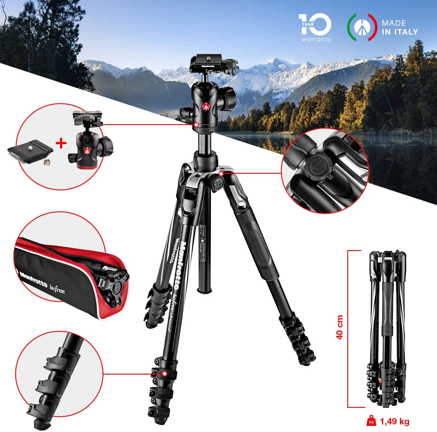 manfrotto befreee